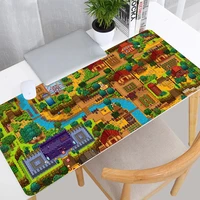 anime mouse pad gamer accessories computer mousepad stardew valley mat gaming keyboard pc mats mausepad carpet laptop mause pads