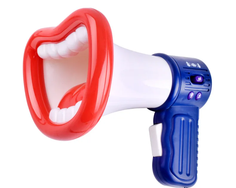 

New funny speaker creative sound amplifier children funny recorder funny toys Voice Changer Loudspeakers for kid's toys