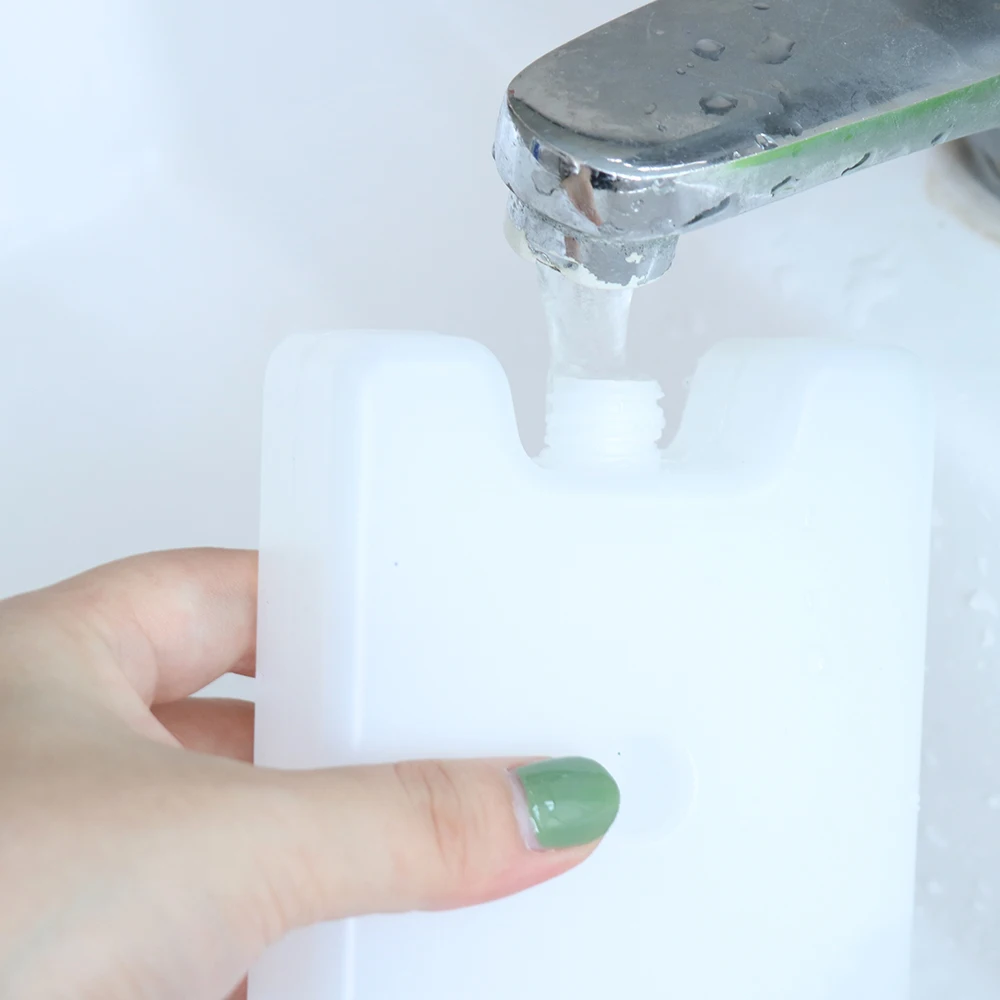 1 шт. 400 мл гелевый морозильник для пикника многоразовый охлаждающий пакет