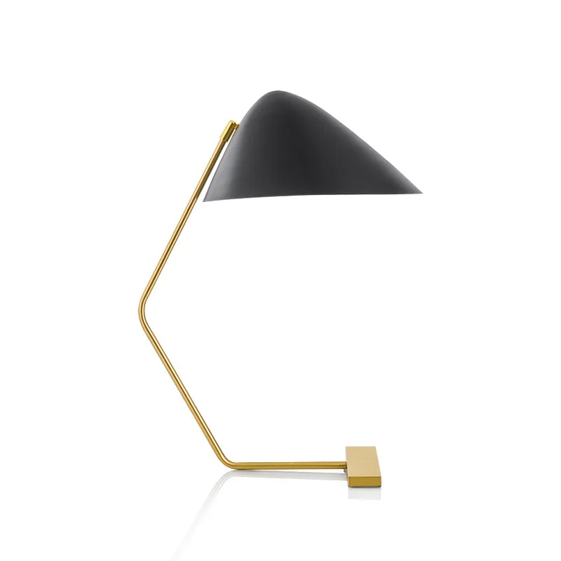 contracted new Nordic study lamp designers retro soft outfit student desk of bedroom the head a bed |