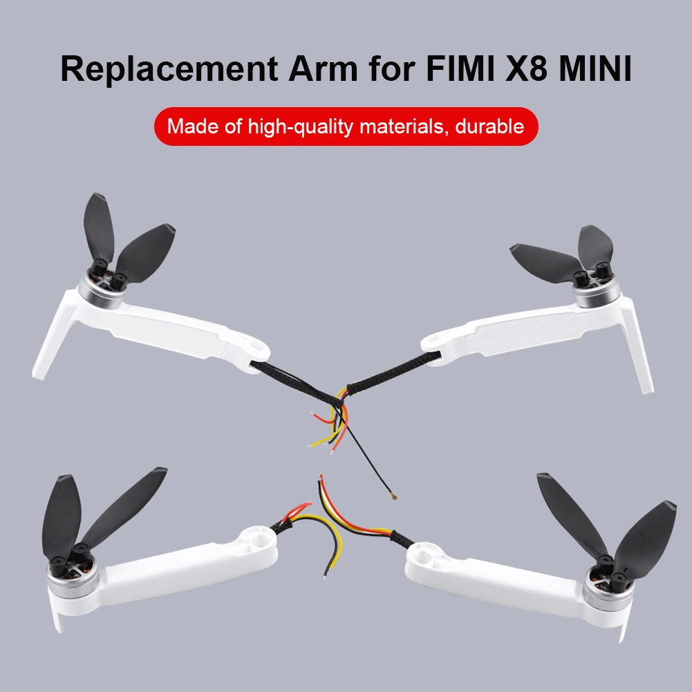 

Drone Motor Arm for FIMI X8 MINI Drone Motor Arm Front Rear Right Left Repair Parts Replacement Fittings