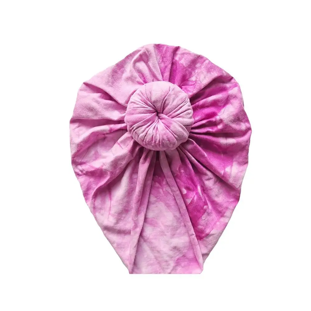 

INS 9 Colors New Fashion Donut headbands Elastic Cotton Hair accessories Beanie Cap Multi color Baby Hats