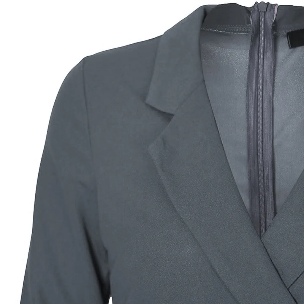 Женское Деловое платье на пуговицах однотонное облегающее мини с отложным