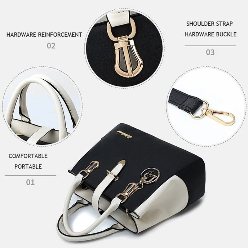 

Hot Sell HUNI New Fashion Large Capacity Handbag Tassel Pendant Ladies Shoulder Bags Handbag High Quality Ladies Big Bag
