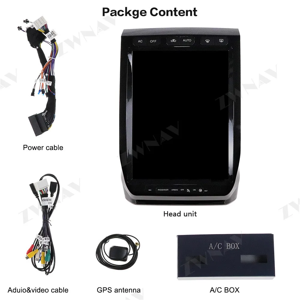 

PX6 Tesla Style Big Screen Android 9.0 Car Multimedia Player For Ford Raptor F150 2015-2019 Car GPS Audio Radio Stereo Head Unit