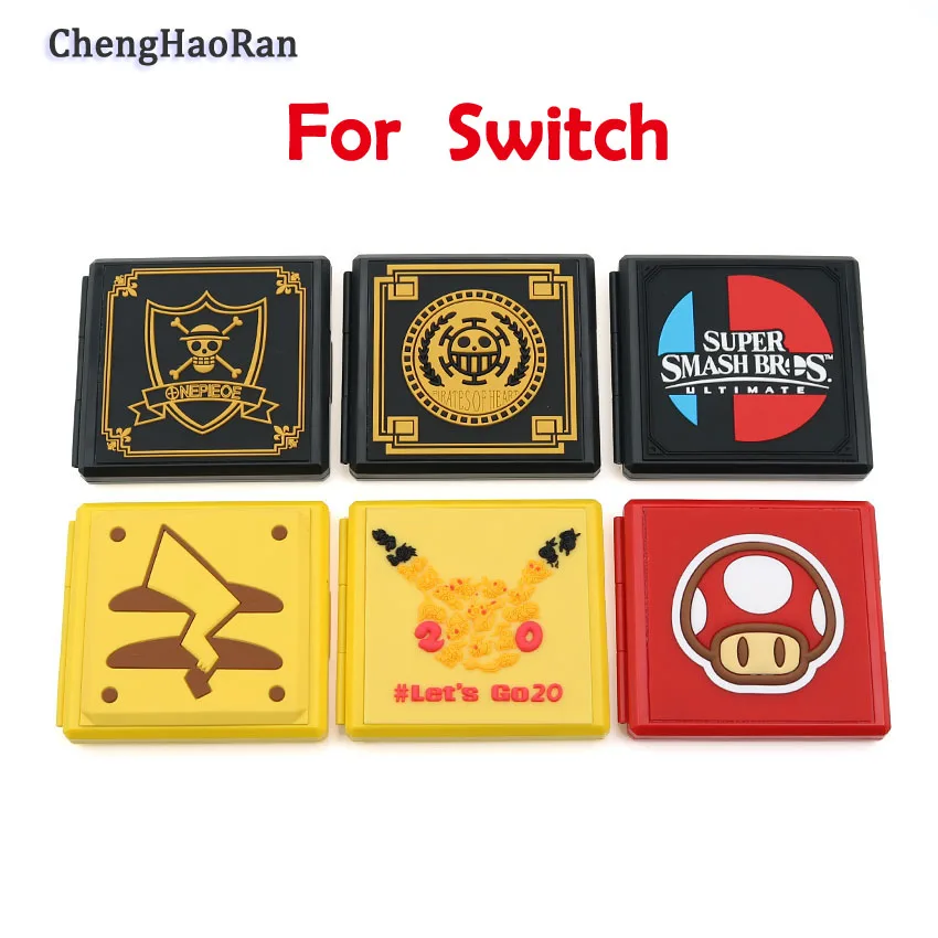 ChengHaoRan подходит для игрового кассета switchi до 12 игровых карт и Micro SD | Электроника
