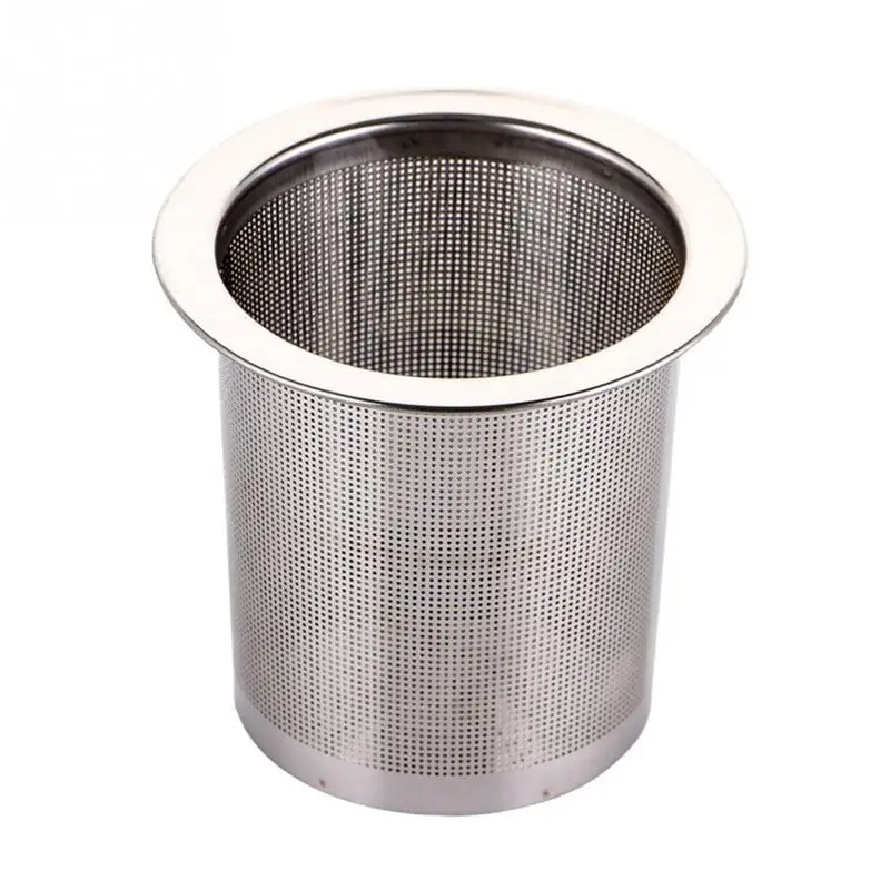 

Stainless steel tea set strainer kitchen accessories safe density reusable tea strainer herbal tea tool accessories