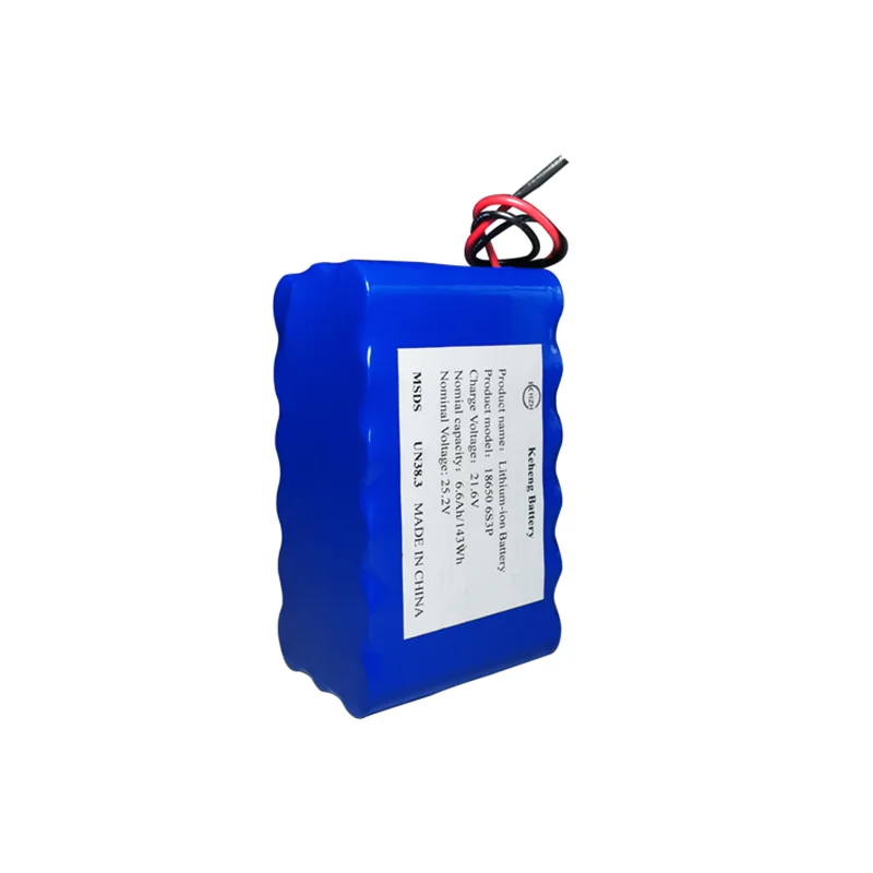 

24V 6ah 6000mAh 6s3p 18650 lithium ion battery pack for E-bike and electric skateboard