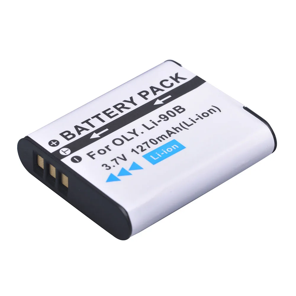4p 1270mAh Li 90B 92B Li90B камера батарея для Olympus жесткий TG 6 5 tg трекер SH 1 2 SP 100 IHS 2|Цифровые