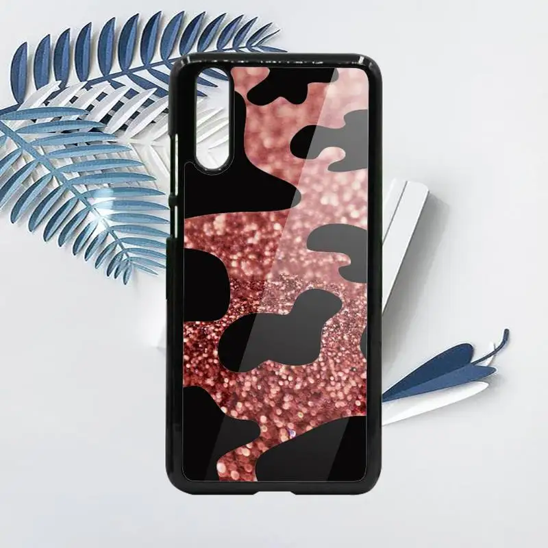 

Milk cow print pattern Phone Case PC For Samsung galaxy S note 8 9 20 10 e lite2019 plus pro ultra