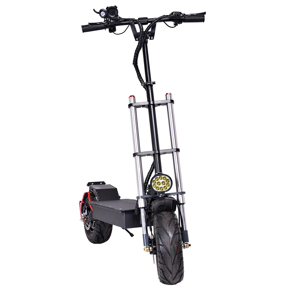 Verkauf HF Elektrische Roller/Motrcycle/Skateboard Elektrische Kick Roller Dreirad Für Erwachsene Elektro-scooter Dual Motor 60V72V 6000W