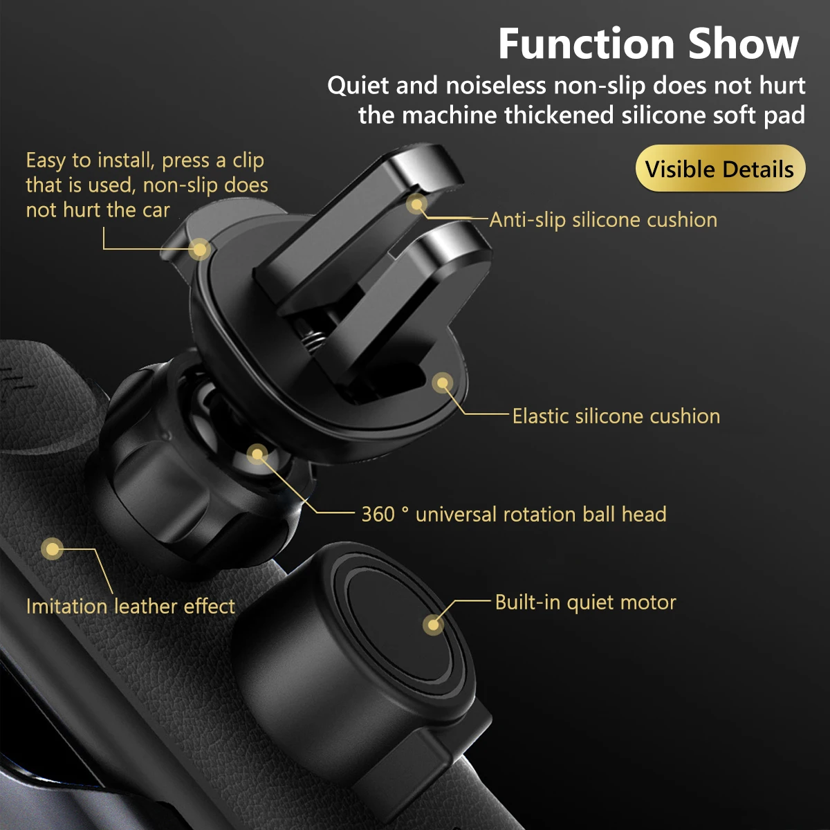 automatic clamping car wireless charger holder 15w qi car phone bracket for air vent mount intelligent infrared fast charger free global shipping