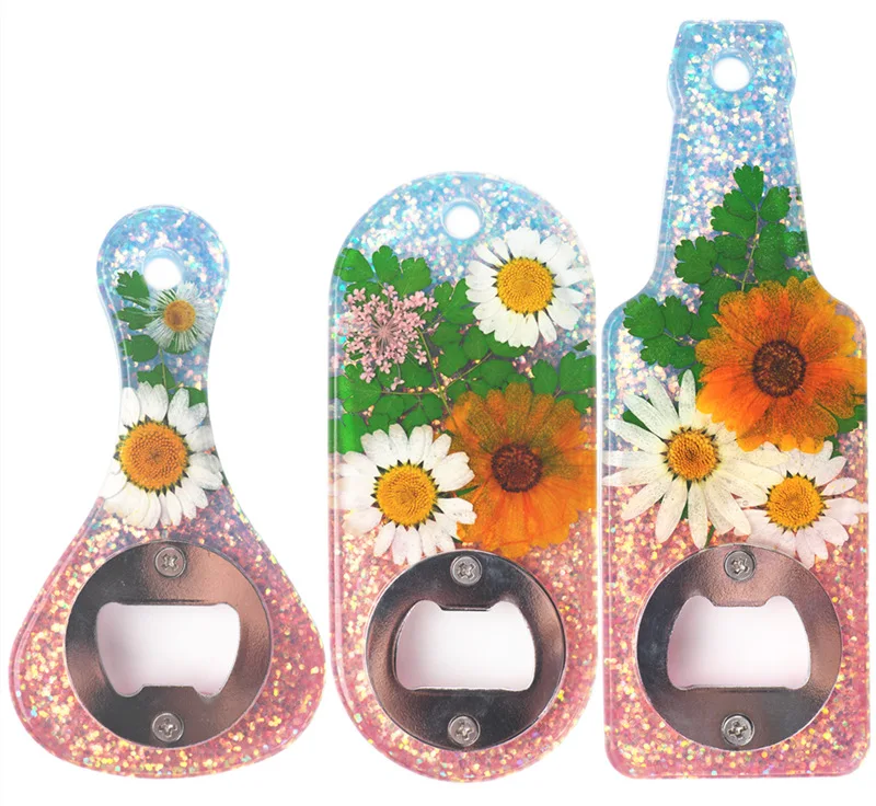 Прозрачная силиконовая форма сделай сам открывалка для пива бутылок зеркальная