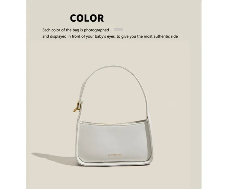 Maxdutti New Bag Women's Messenger Bag Armpit Bag Single Shoulder Bag Fashion  Bag Versatile French Minority Senior Women's Bag