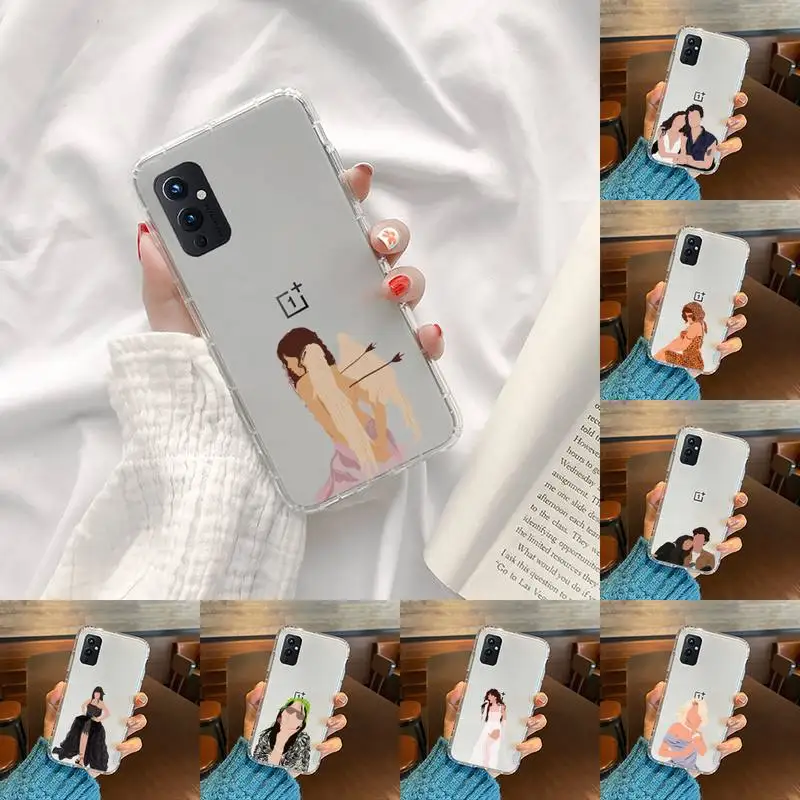 

Mandala Lace Flower Phone Case Transparent For OnePlus 9 8 7 7t 8t Oppo find X3 X2 reno5 Vivo X60 X50 Pro MeiZu 17 16XS