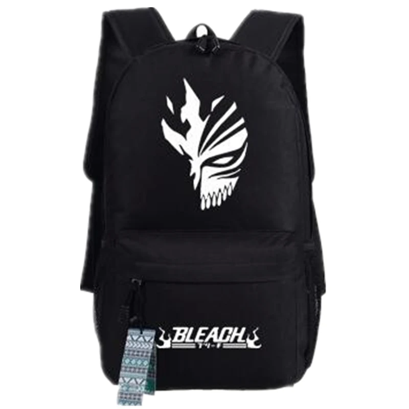 Японии Аниме Bleach Маска Cartton Рисунок Рюкзак сумки Студент Back to School Ранцы Мальчики