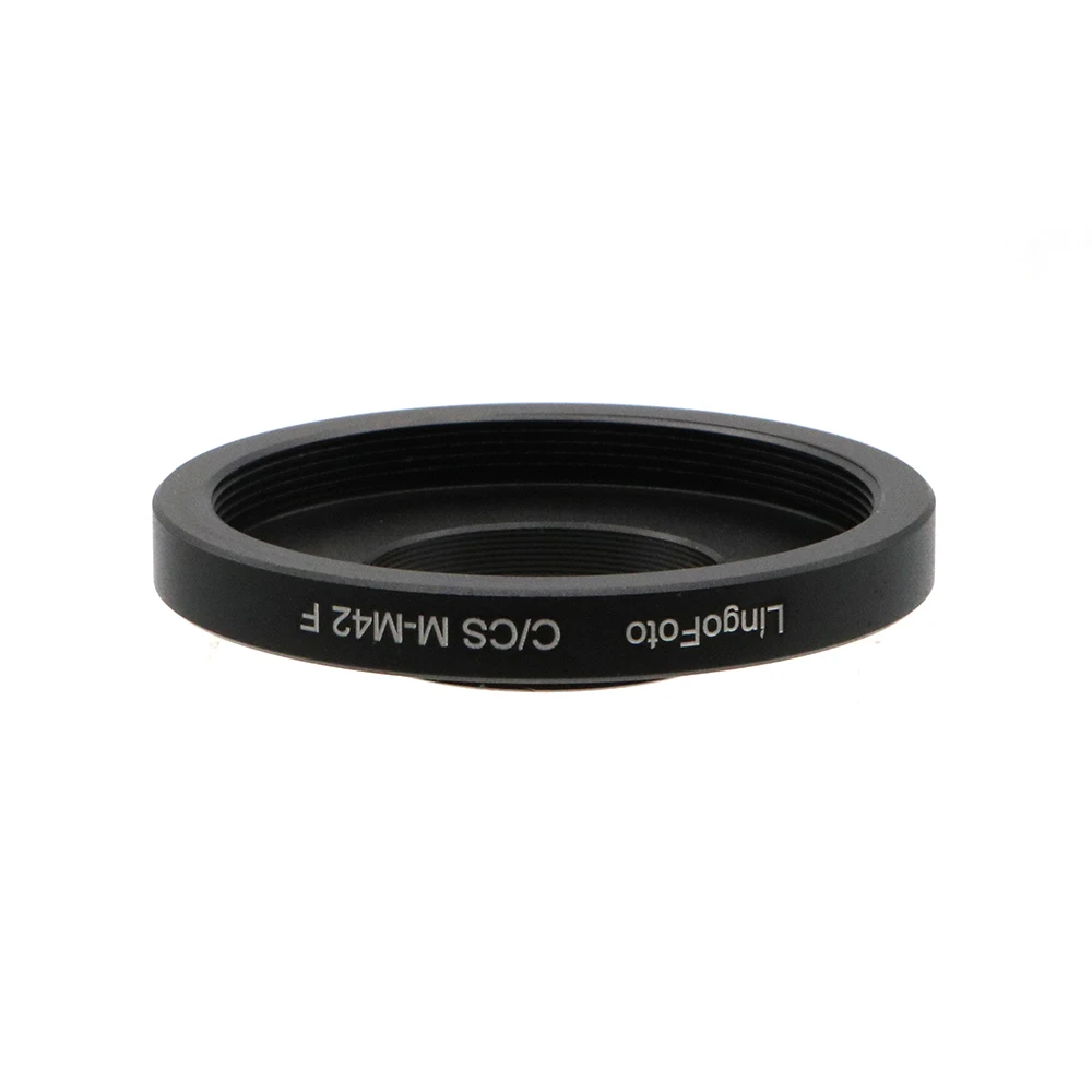 For M42 x 0.75 mount Lens to C/CS camera M42-C/CS Macro Adapter Ring | Электроника