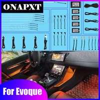 neon ambient light for range rover evoque 2020 10 color set atmosphere lamp illuminated door foot strip button and app control