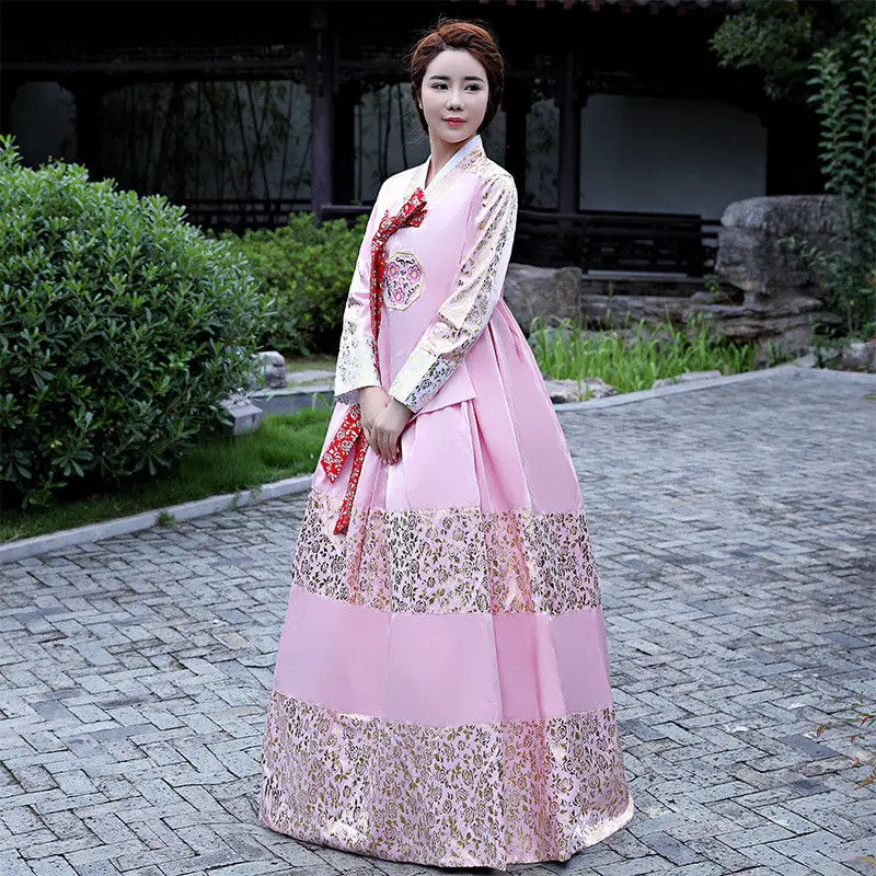 Традиционный корейский Костюм Hanbok костюм на церемонию данги Корейский