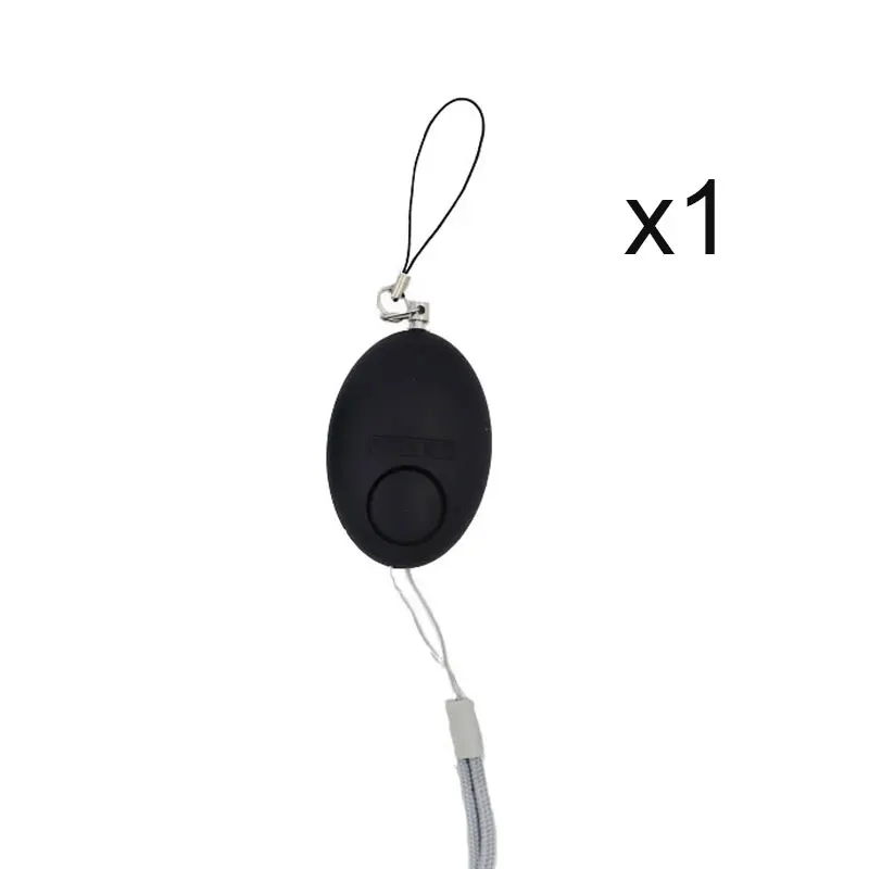 

120dB Egg Shape Self Defense Alarm Girl Women Elderly Security Protect Alert Personal Safety Scream Emergency Alarm Keychain