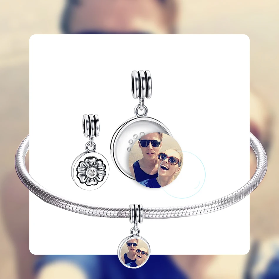 Ожерелье из стерлингового серебра 925 пробы с цветком ААА цирконием круглые