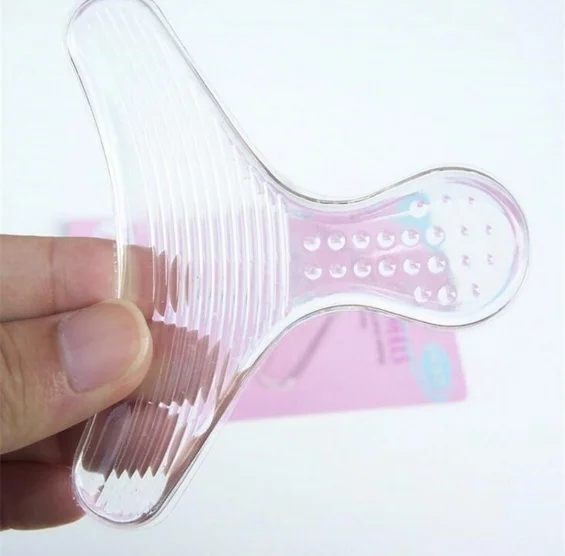 Силиконовая гелевая наклейка пятки Мягкая Т-образная подушка для обуви