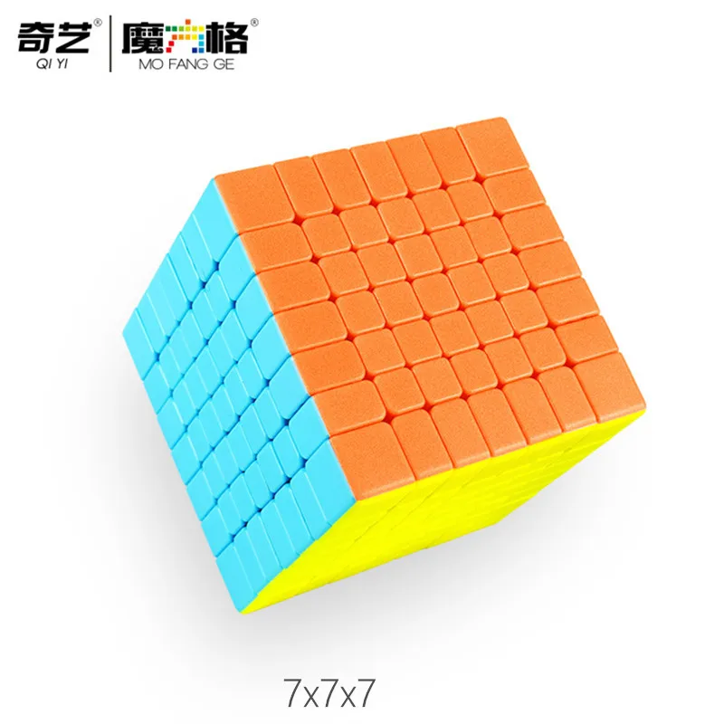 

Qiyi Qixing S2 7x7x7 Magic Cube Stickerless Speed Cube 7x7 Antistress Toys Puzzle Cubes Educational Toys For Kids