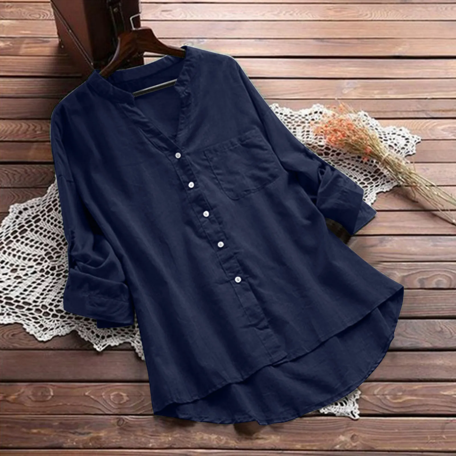 Women's Blouse Long Sleeve Blusas Casual Cotton Linen Blouses Tops Long Sleeve Button Down Vintage Shirts Tops Блузки R5
Women's Blouse Long Sleeve Blusas Casual Cotton Linen Blouses Tops Long Sleeve Button Down Vintage Shirts Tops Блузки R5