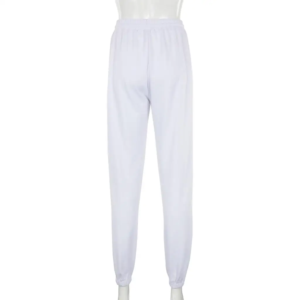 

Women Autumn Winter Fashion Pants Knitted High Waist Printed Ankle Length Sweatpants