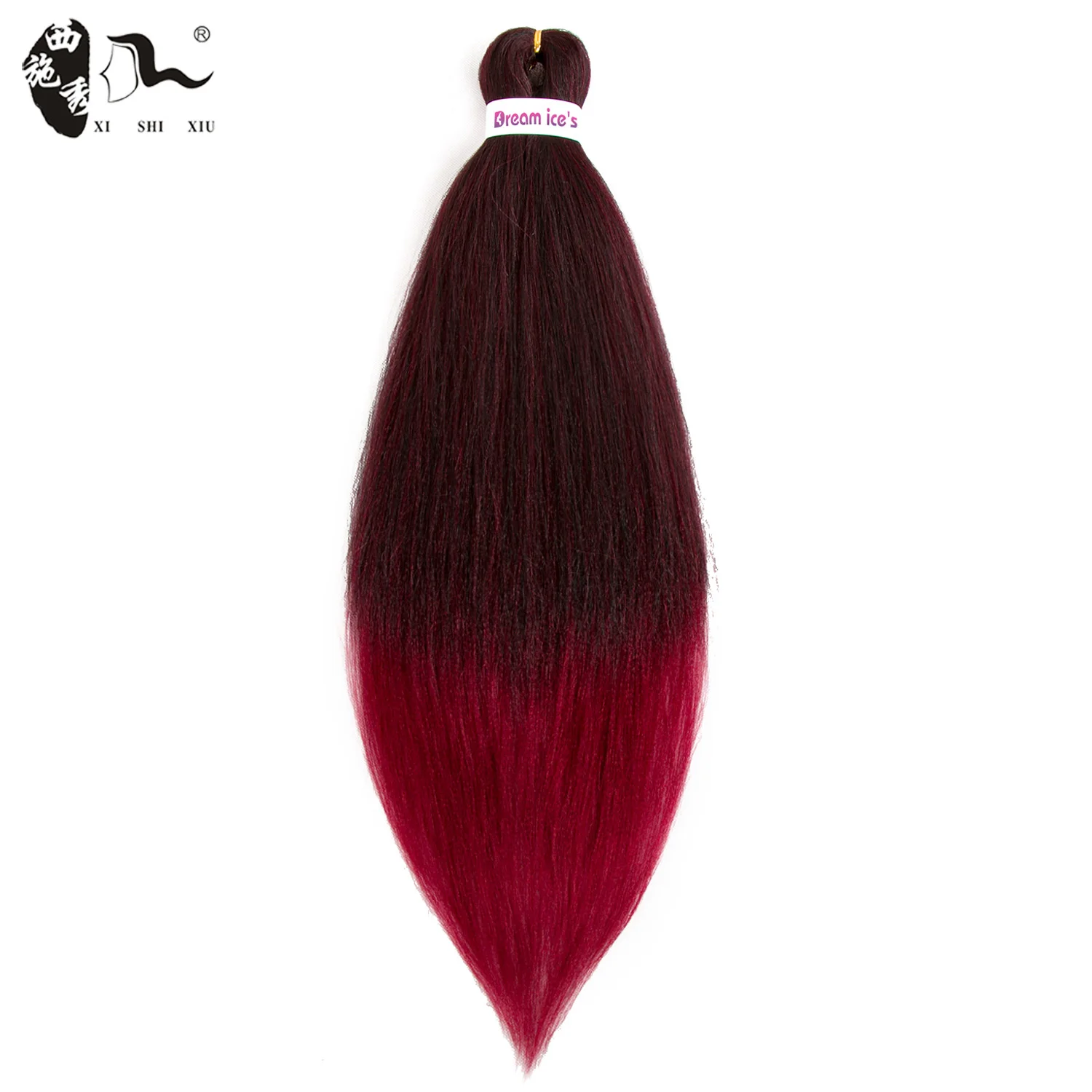 Большие синтетические косы вязаные крючком волосы Омбре плетеные оригинальные