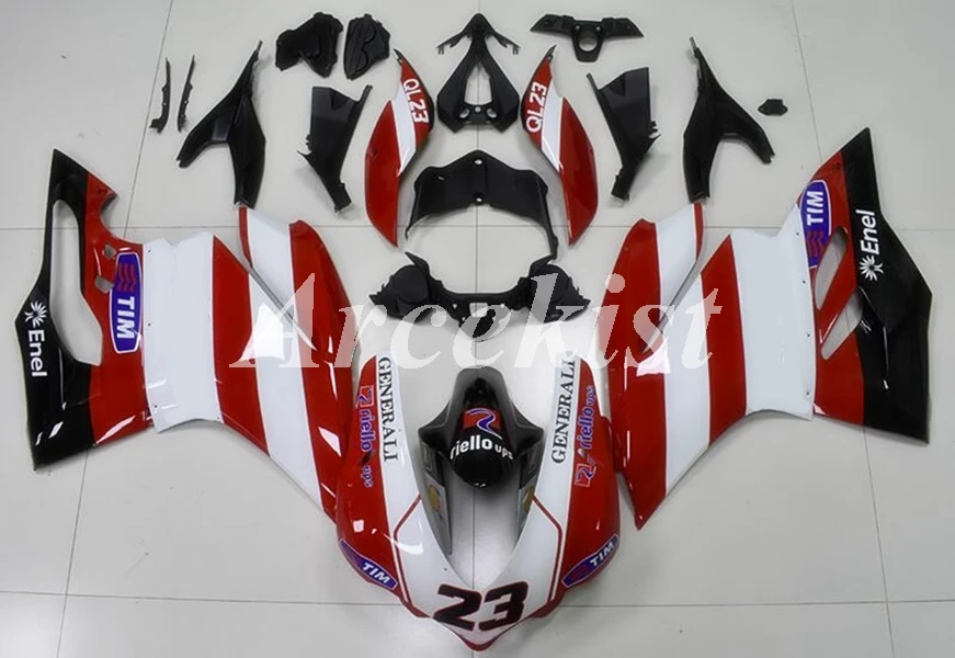 

Новый комплект обтекателей ABS для мотоцикла, подходит для Ducati 959, 1299, Panigale 2015, 2016, 2017, 2018, 15, 16, 17, 18 Лидер продаж 23