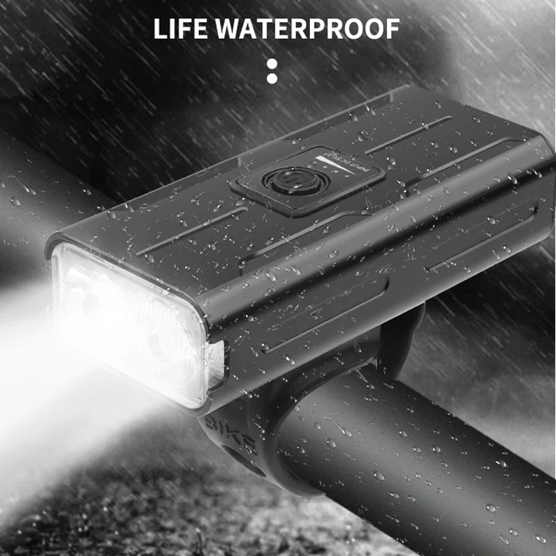 Велосипедный алюминиевый фонарь светодиодный ультрасветильник передний свет 8000