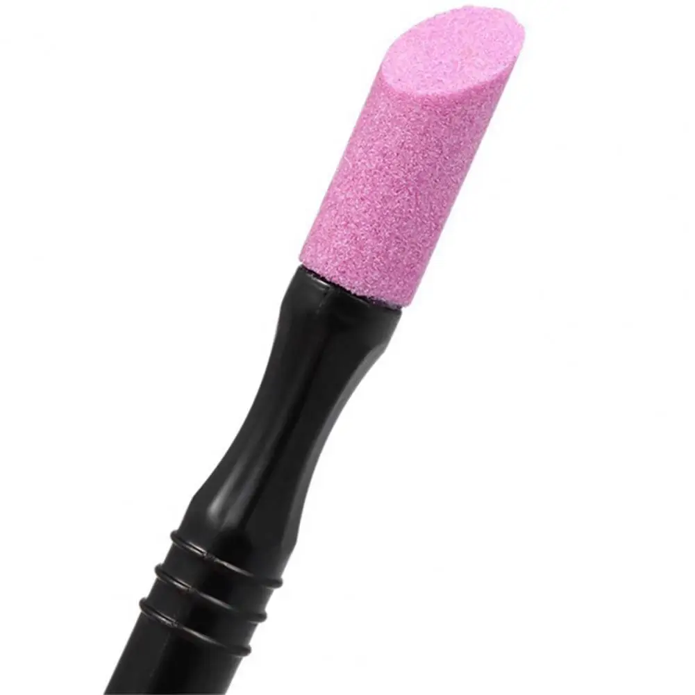 3 шт./компл. полировальные ручки Прочный безвредный матовый камень ногтей Маникюр