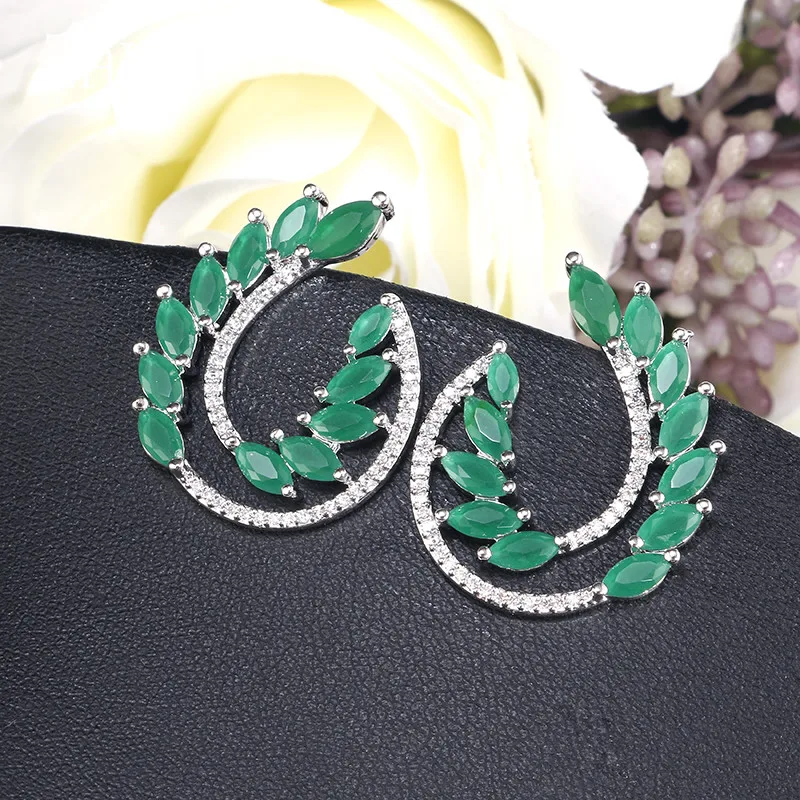 Женские серьги гвоздики с фианитом FSEP2149|Серьги-гвоздики| |