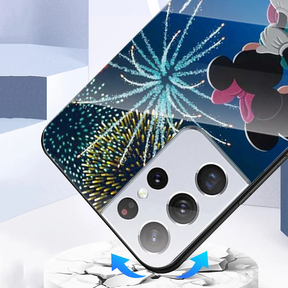 Чехол из закаленного стекла для Samsung Galaxy S21 Plus Ultra M21 M31 M51 A52 A72 | Мобильные телефоны и