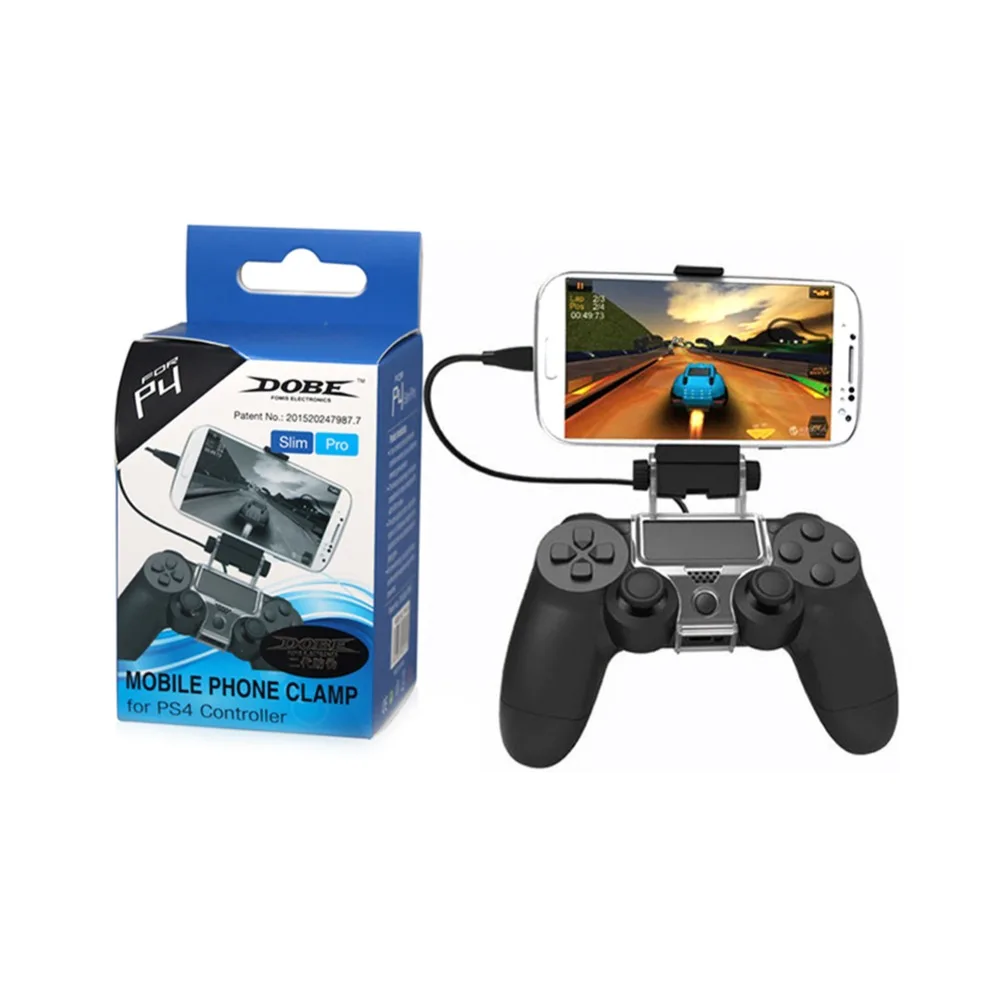Аксессуары для PS4, зажим для смартфона, подставка, кронштейн для playstation 4/Slim/Pro Dualshock 4, держатель контроллера, джойстик, крепление для PS4