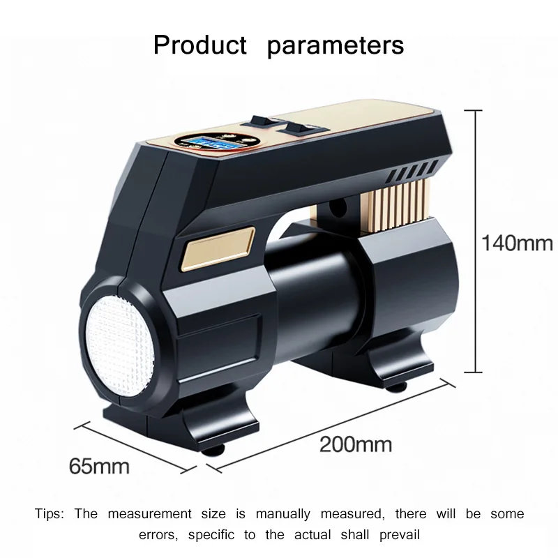 Автомобильный воздушный компрессор 12 В автомобильный насос портативный