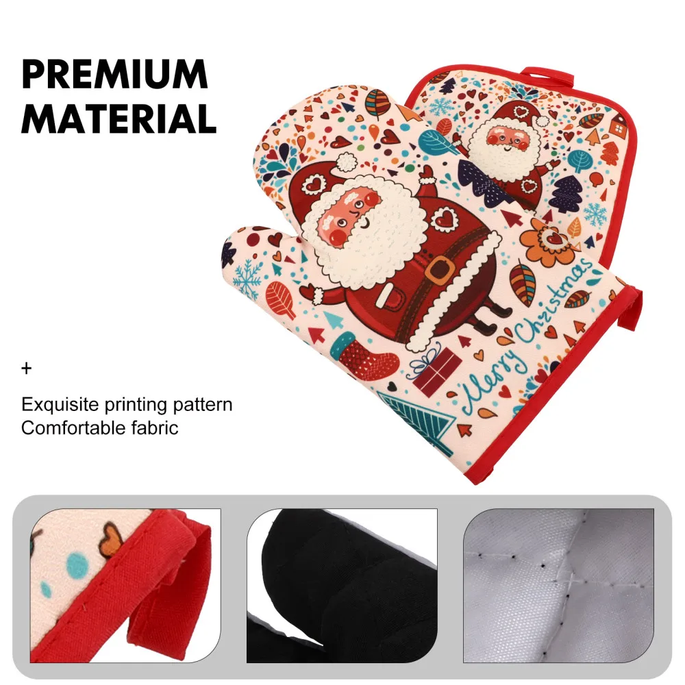 

2 Sets Baking Heat Resistant Microwave Microwave Oven Mats Cooking