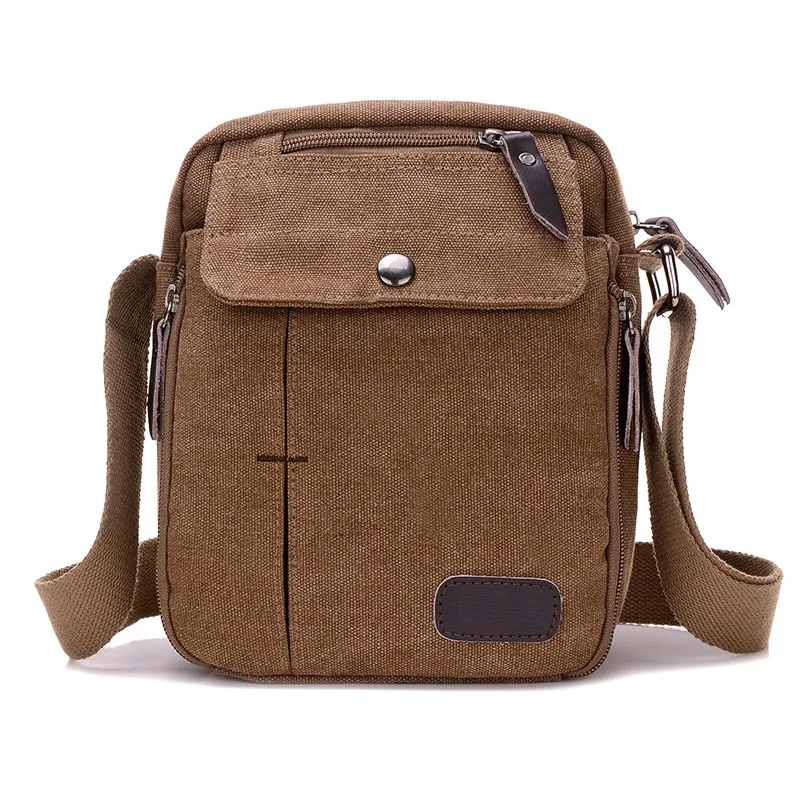 Canvas Casual Multi-function Men's Crossbody Shoulder Bags Messenger Bag Tool Kits Organizer Pack For Out Door Travel |