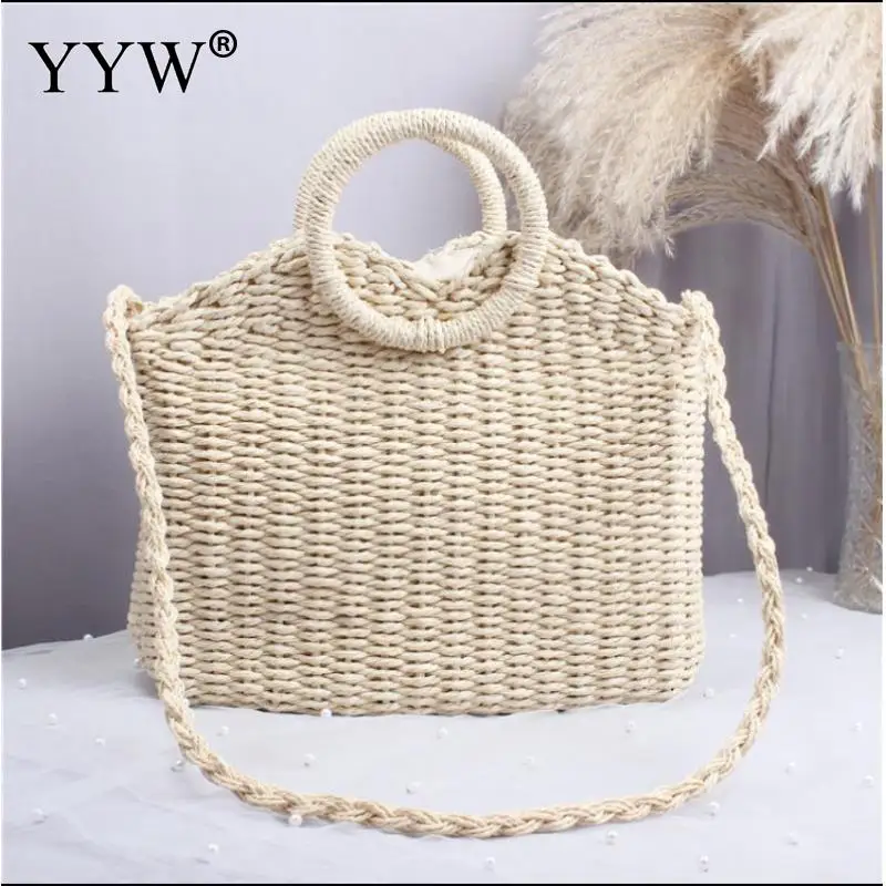 

Straw Bag Women Sunmmer Bags for Women Summer Beach Tote Crossbody Bags Shoulder Bags Shopping Shoulder Bags Leisure Armpit Bag