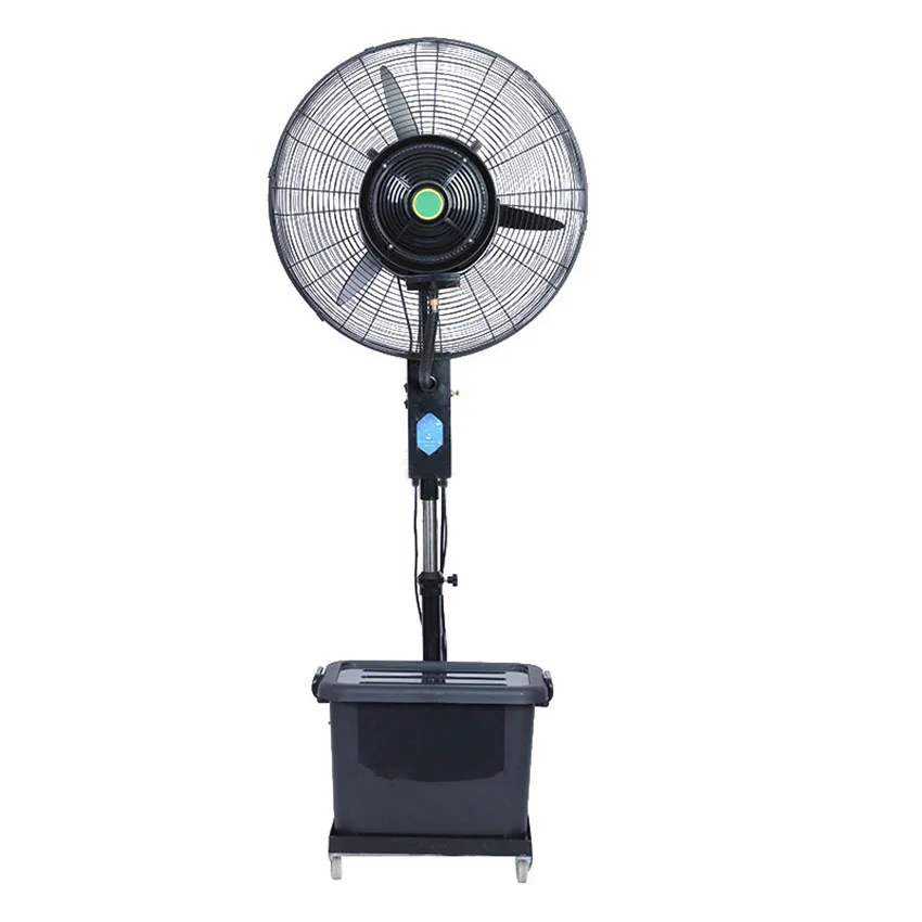 

200W Electric Humidifying Floor Fan 26-Inch 220V/110V Industrial Atomizing Cooling Fan Commercial Factory Outdoor Spraying Fan