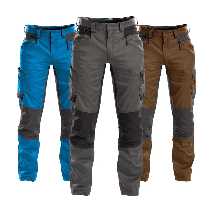 Pantaloni Cargo Casual di alta qualità da uomo pantaloni lunghi Cargo da lavoro resistenti all'usura con tasche pantaloni larghi molte tasche