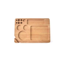 20PCS10pcs bulk order Tobacco Grinder Rolling Storage Plate Tobacco Smoking Hand Roller Rolling Tray