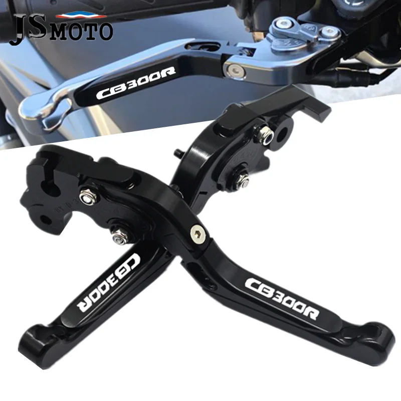 

High Quality Motorcycle CNC Aluminum Adjustable Extendable Brake Clutch Lever Handbar For HONDA CB300R CB 300R cb300 r 2018-2020