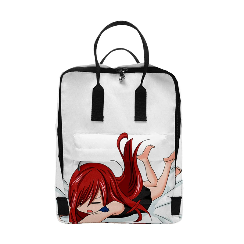 

Fashion Cute Anime Fairy Tail 3d Backpacks Men Women School Bags Multi Pocket Travel Bag 3D Teenage Casual Notebook Shoulder Bag