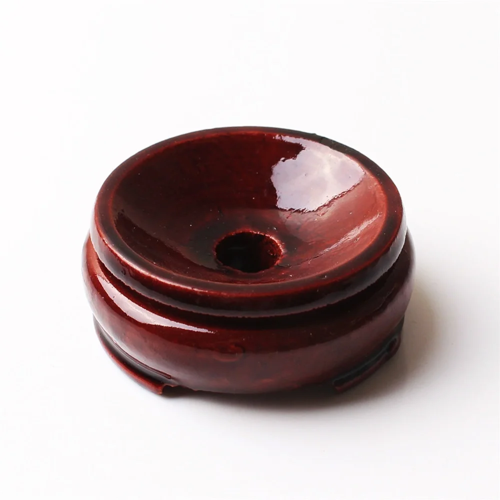 50 мм деревянная подставка Подиум Базовая основа с отверстием для хрустального