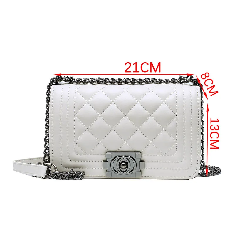 

Diamond Stripe Shoulder bag 2020 Women's High Quality Leather Crossbody Bag Female Luxury Designer Purses And Handbags Shopper