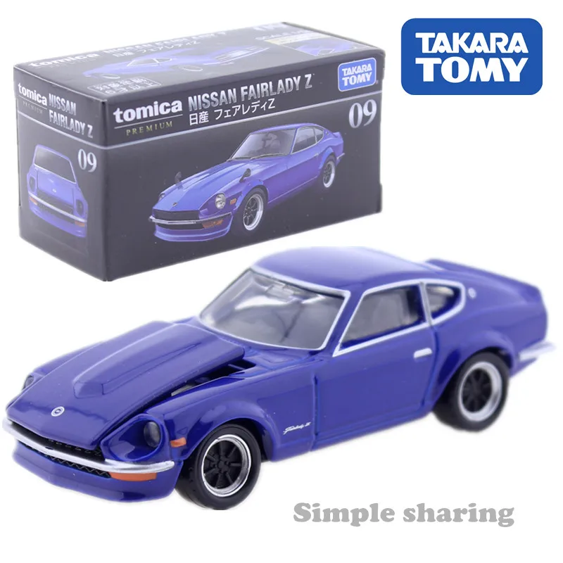 Tomica Premium #09 Nissan Fairlady Z Scale 1/58 Takara Tomy металлическая литой автомобиль модель