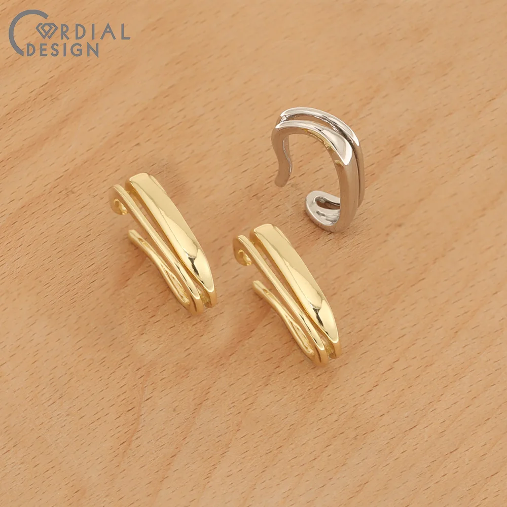 

Cordial Design 100Pcs 15*25MM Jewelry Accessories/Earrings Hook/Hand Made/DIY Making/Oval Shape/Jewelry Findings & Components