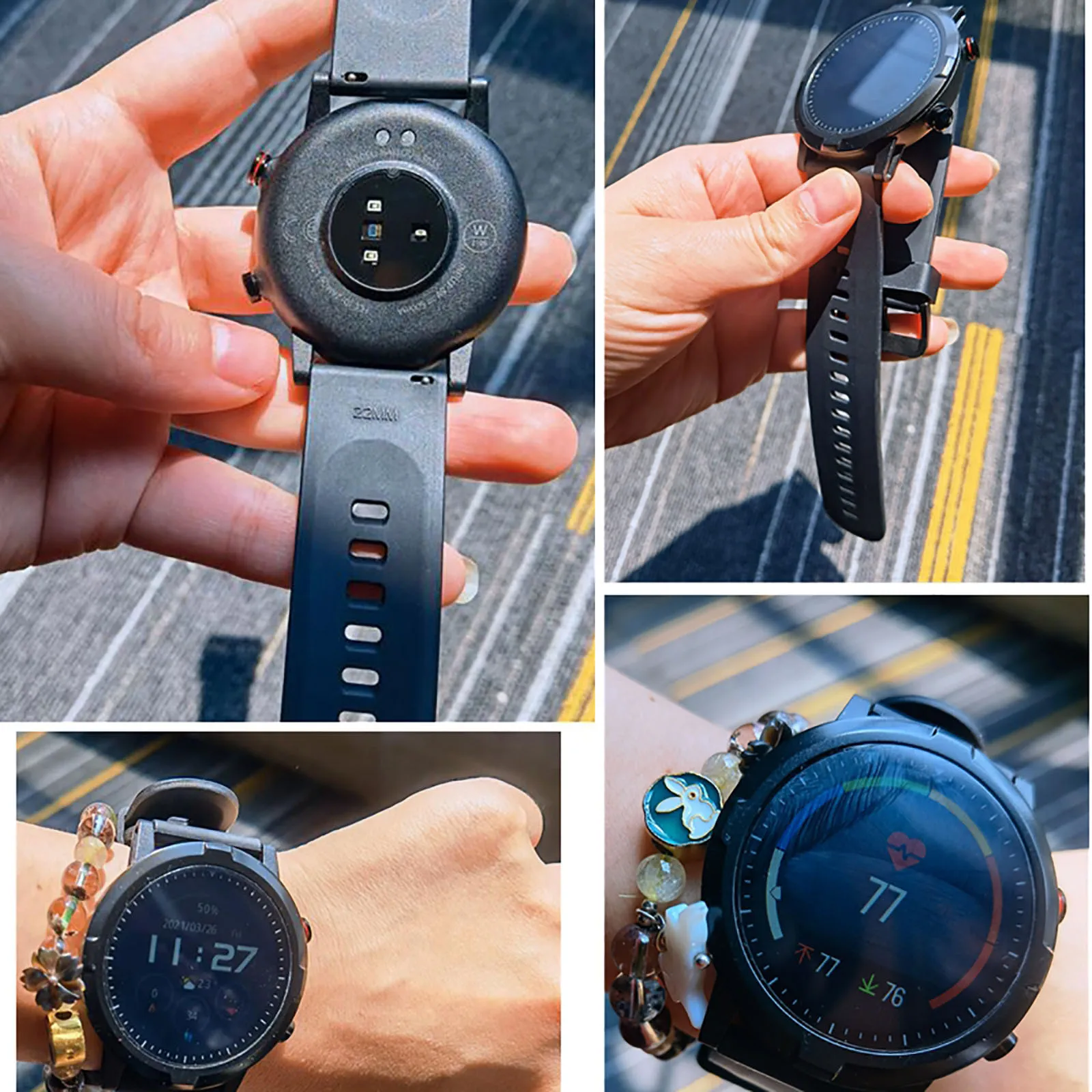 

2021 Haylou LS05S Smart Watch Men Full Touch Fitness Tracker Blood Pressure IP68 Waterpoof Women Smartwatch New Haylou RT